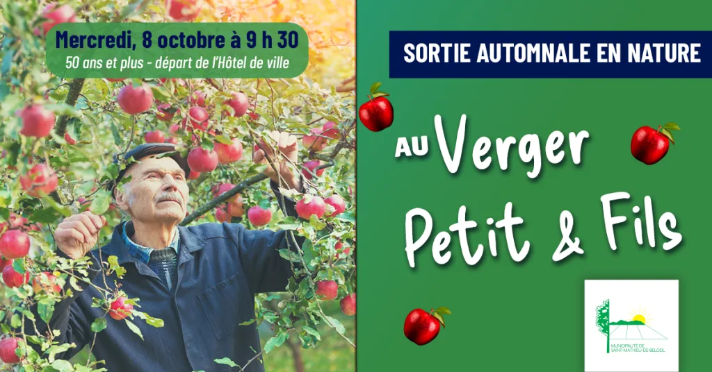 Sortie aux pommes